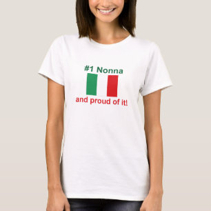 #1 Italian Nonna (Grandmother) T-Shirt