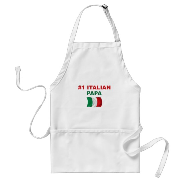 #1 Italian Papa Standard Apron (Front)