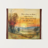 1 John 3:16 Jesus laid down his life for us Bible