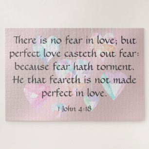 1 John 4:18 Jigsaw Puzzle