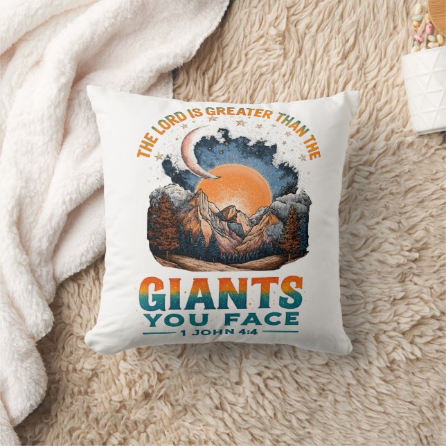 1 John 4:4  Cushion (Blanket)