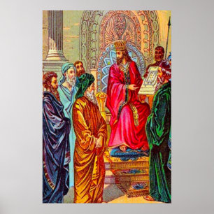 1 Kings 5 Solomon Plans the House of God Poster
