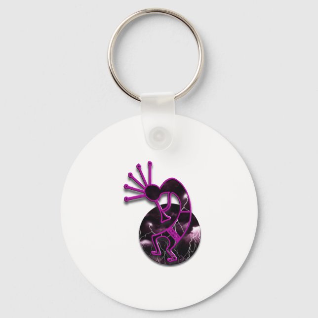 1 Kokopelli #2 Key Ring (Front)