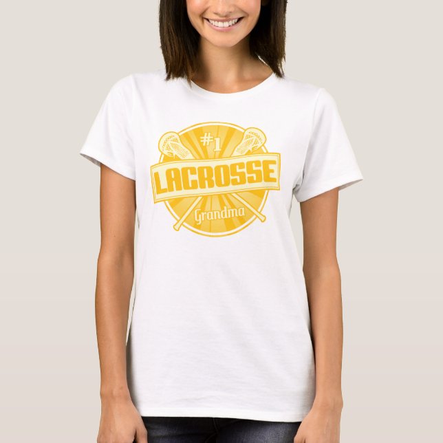 #1 Lacrosse Grandma T-Shirt (Front)