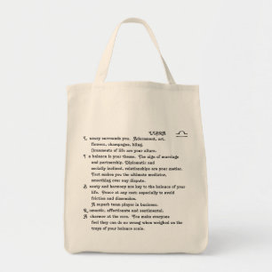 1-LIBRA Sept 23-Oct 22 tote bag