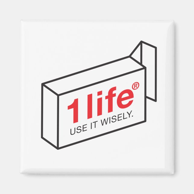 1 Life Magnet (Front)