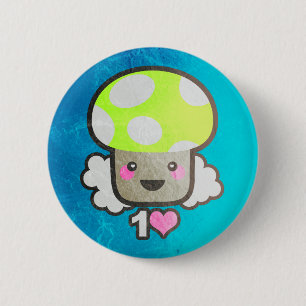 1 Love (Pin) 6 Cm Round Badge