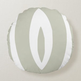 1 Minimalist Nature Rhythm Round Cushion