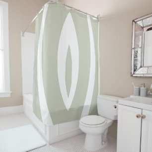 1 Minimalist Nature Rhythm Shower Curtain