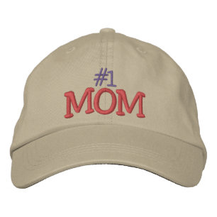 #1 Mum  ... ; ) Embroidered Hat