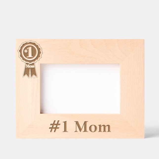 #1 Mum Etched Frames (Front)