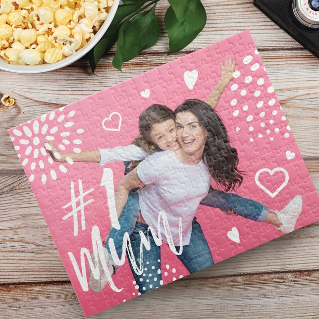 #1 Mum Full Photo Fun Gift for Mother's Day Jigs Jigsaw Puzzle (#1 Mum Full Photo Fun Gift for Mother's Day Jigs Jigsaw Puzzle (Horizontal)
by Moodthology Papery
)