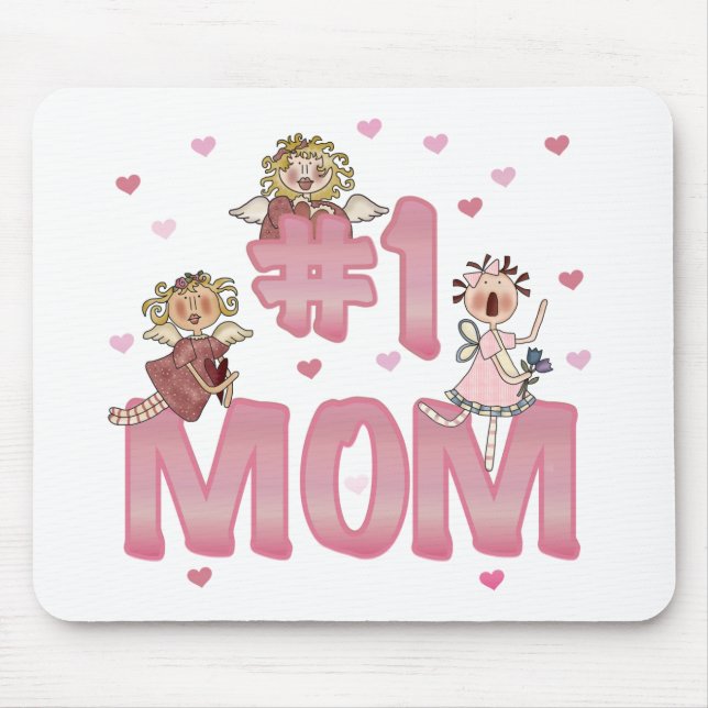 #1 Mum Mouse Mat (Front)