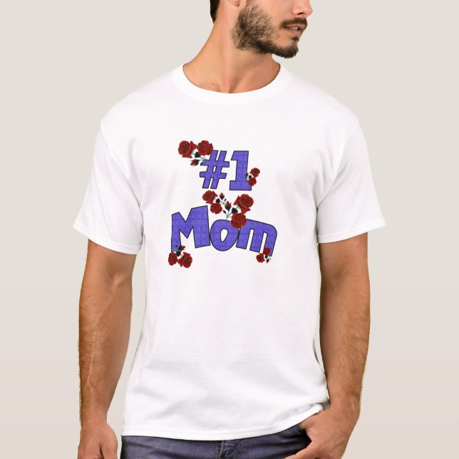 #1 Mum T-Shirt (Front)
