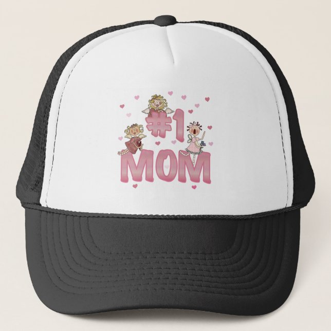 #1 Mum Trucker Hat (Front)