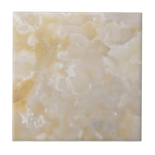 1 of 2 Apricot Faux Onyx 4.5" & 6" Repro Wall Tile
