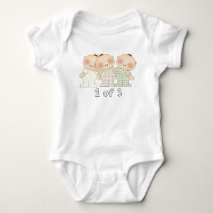1 of 3 Triplets Baby Bodysuit