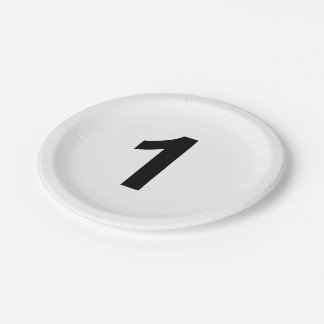 1 Paper Plate