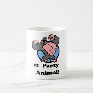 #1 Party Animal Gorilla Coffee Mug
