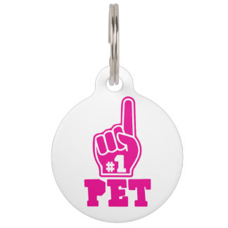 #1 Pet Best Pet Ever Dog Lover Art Pet Lover Art Tag