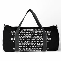 1 Peter 3:15 Be Ready Always to Give an Answer KJV