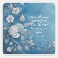 1 Peter 5:7 Bible Verse Image