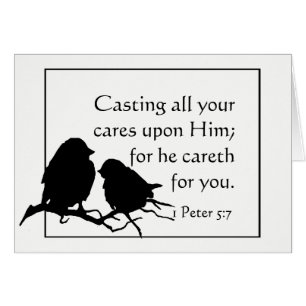 1 Peter 5:7 Casting all Your Cares on Him