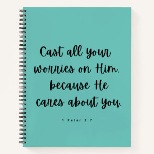 1 Peter 5:7 Notebook