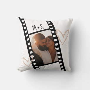 1 Photo Couples Filmstrip Boyfriend Girlfriend Cushion