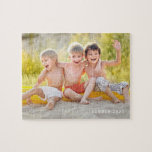 1 Photo Gallery Custom Photo Puzzle<br><div class="desc">Photo gifts make the best gifts! Easily personalised with your text and/or photo(s) for a custom look. Designed by Berry Berry Sweet. View more designs at www.berryberrysweet.com</div>