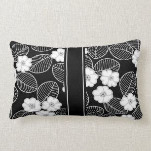1 Pillow Black White Damask DECOR SETS