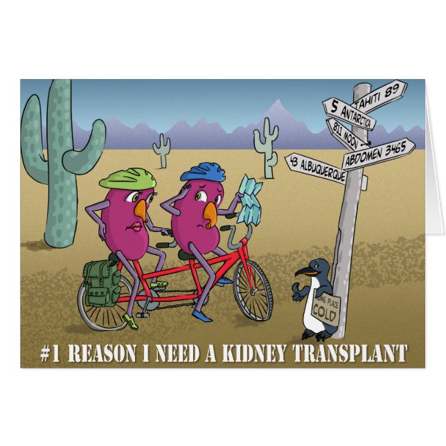 # 1 reason I need a kidney transplant (Front Horizontal)