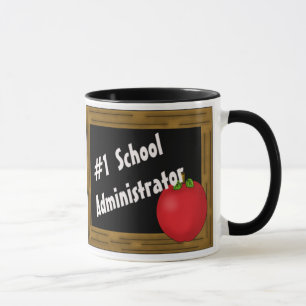 #1 School Administrator Mug