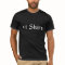 +1 Shirt Black Tee