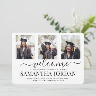 1 Sided Graduation Party Welcome 3 Photo 