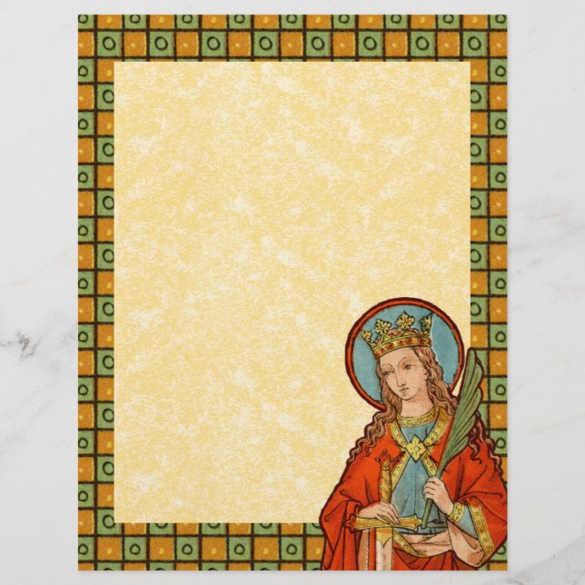 1-sided St. Barbara of Nicomedia (JP 01) (Front)