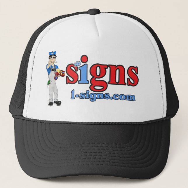 #1 signs hat (Front)