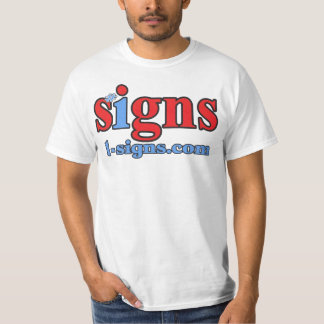 #1 signs t-shirt