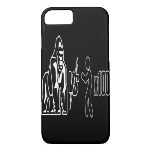 1 Silverback Gorilla Vs 100 Humans Trending Meme iPhone 8/7 Case