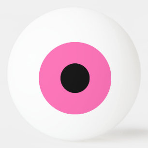 1 Star Ping Pong Ball – Pink and Black.