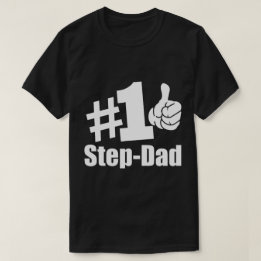 #1 Step-dad T-Shirt