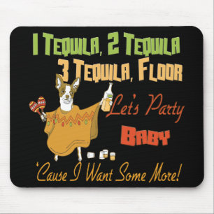 1 Tequila 2 Tequila 3 Tequila Floor Mouse Mat