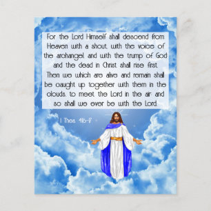 1 Thessalonians 4:16-17  Flyer