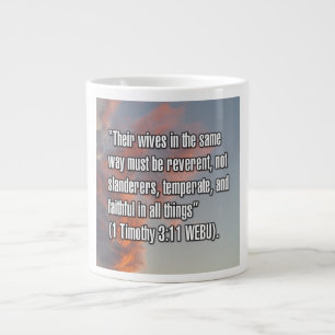 1 Timothy 3:11 WEBU Mug