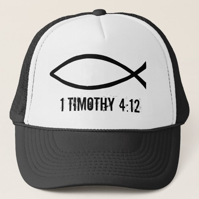 1 Timothy 4:12 hat (Front)