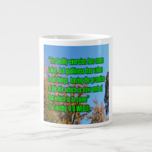 1 Timothy 4:8 WEBU Mug