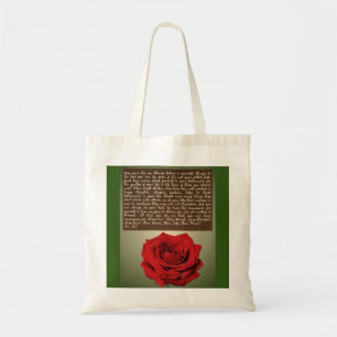 #1 Tote - BuddhaToday V1 - Rose n' Buddha + Bag