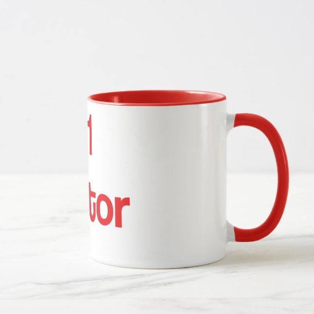 #1 Traitor Red Coffee Mug (Right)