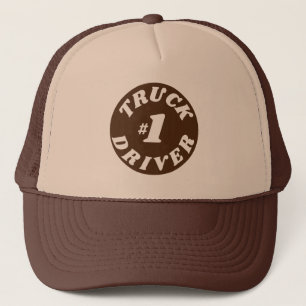 #1 Truck Driver - Mail, UPS, FedEx Trucker Hat