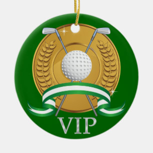 #1 VIP Golf Ornament - SRF